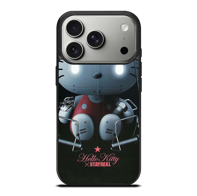 HELLO KITTY STAYREAL ROBOT iPhone 17 Pro Case Cover
