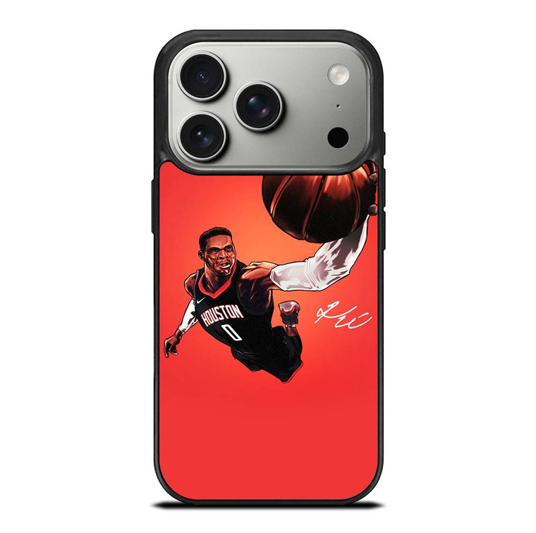 HOUSTON ROCKETS RUSSELL WESTBROOK iPhone 17 Pro Case Cover