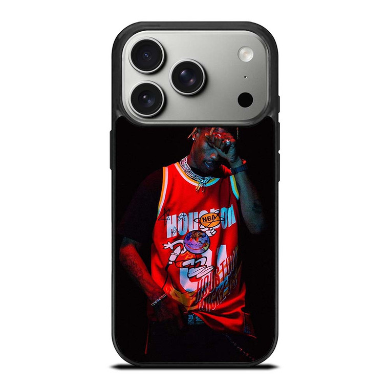 HOUSTON ROCKETS TRAVIS SCOTT iPhone 17 Pro Case Cover