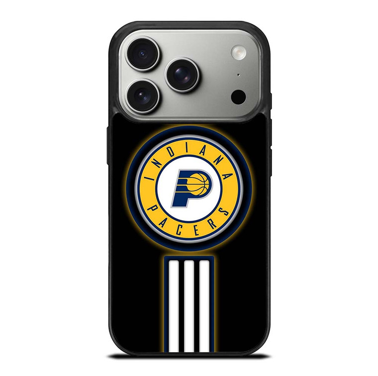 INDIANA PACERS STRIPE LOGO iPhone 17 Pro Case Cover