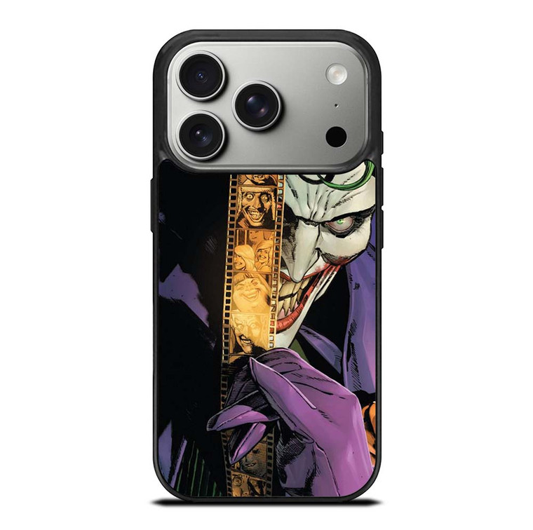 JOKER WITH FILM DC BATMAN CARTOON iPhone 17 Pro Case Cover