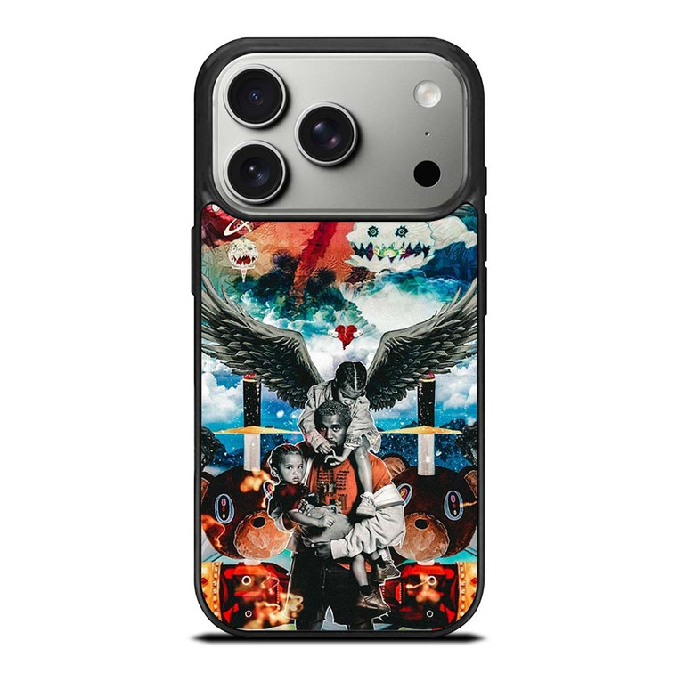 KANYE WEST ANGELS COLLAGE iPhone 17 Pro Case Cover