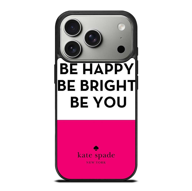 KATE SPADE NEW YORK BE HAPPY iPhone 17 Pro Case Cover