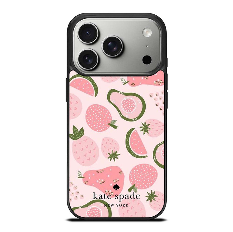 KATE SPADE NEW YORK LOGO FRUITS iPhone 17 Pro Case Cover