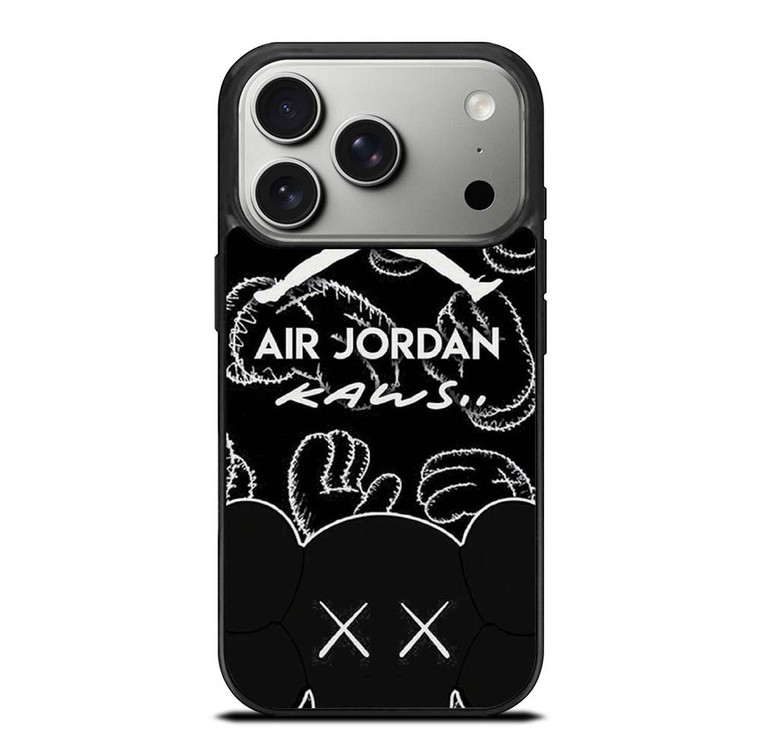 KAWS X AIR JORDAN LOGO iPhone 17 Pro Case Cover