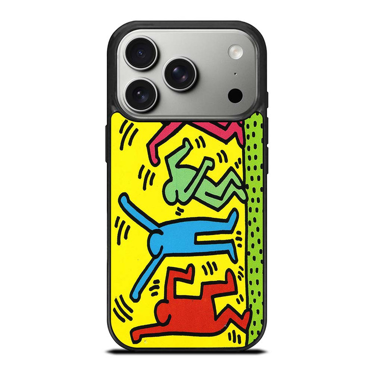 KEITH HARING ART iPhone 17 Pro Case Cover