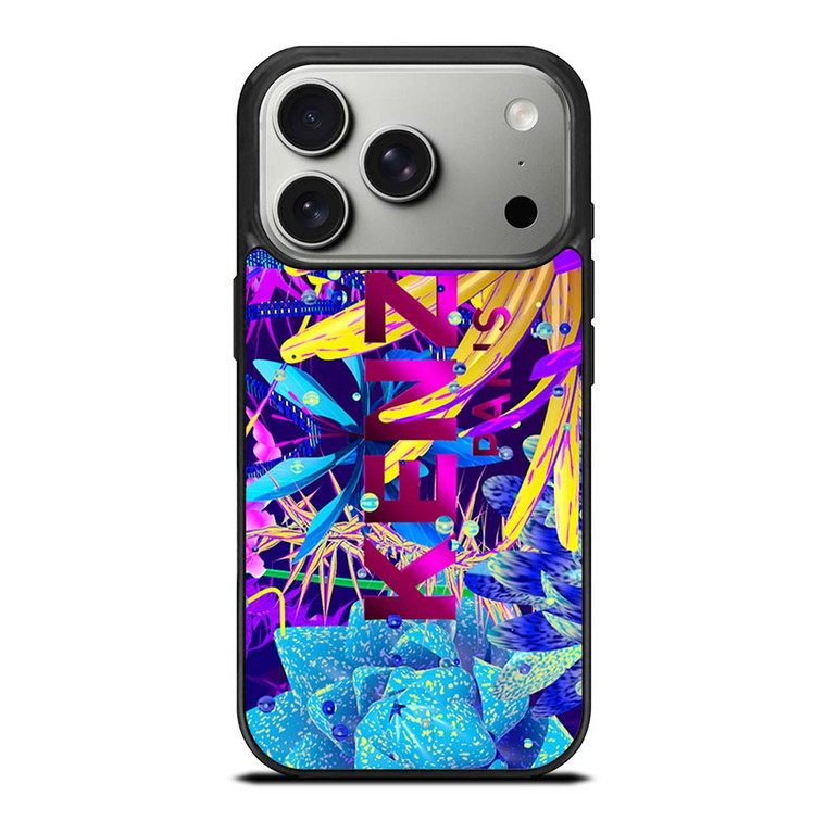 KENZO PARIS FLOWER iPhone 17 Pro Case Cover