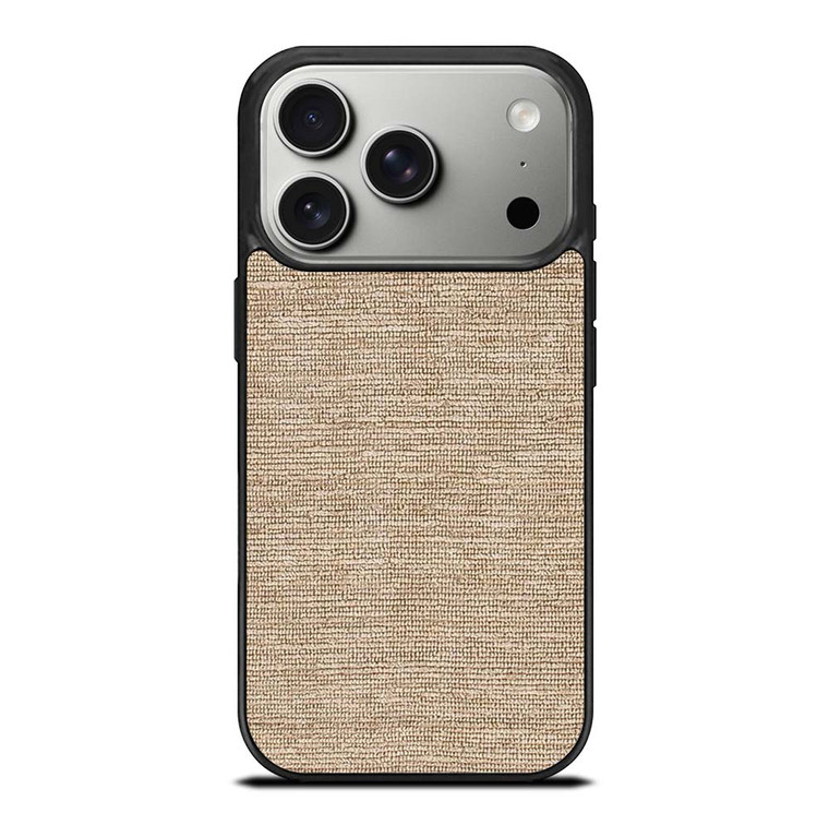 KHAKI FABRIC iPhone 17 Pro Case Cover