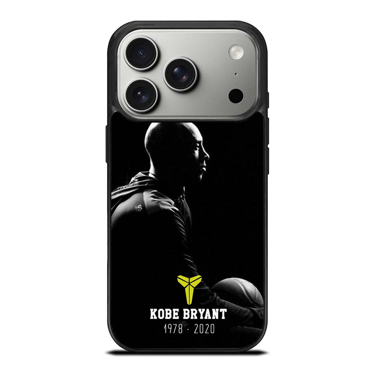 KOBE BRYANT RIP BLACK MAMBA iPhone 17 Pro Case Cover