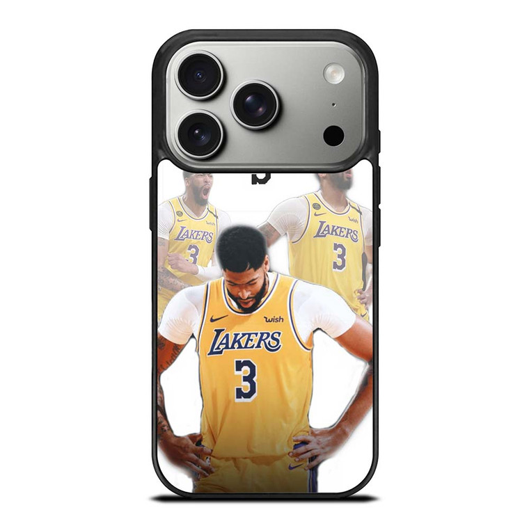 LA LAKERS ANTHONY DAVIS 3 iPhone 17 Pro Case Cover