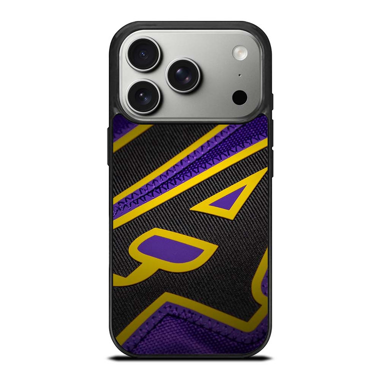 LA LAKERS LOGO JERSEY iPhone 17 Pro Case Cover