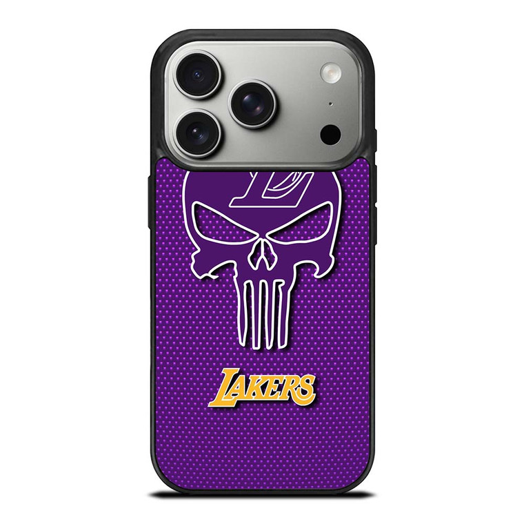 LA LAKERS PUNISHER LOGO iPhone 17 Pro Case Cover