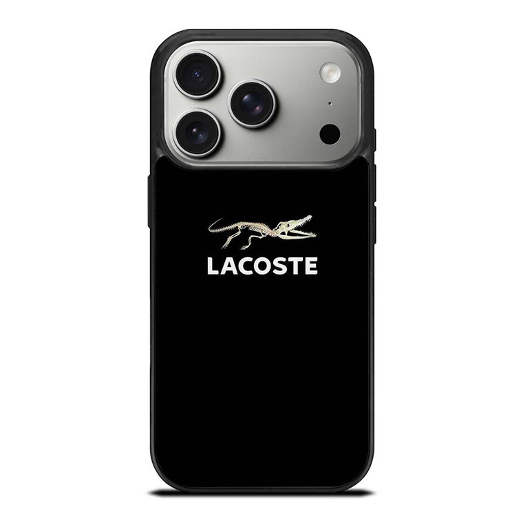 LACOSTE LOGO SKULL iPhone 17 Pro Case Cover