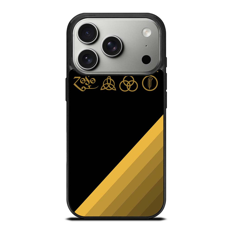 LED ZEPPELIN ROCK BAND SYMBOL iPhone 17 Pro Case Cover