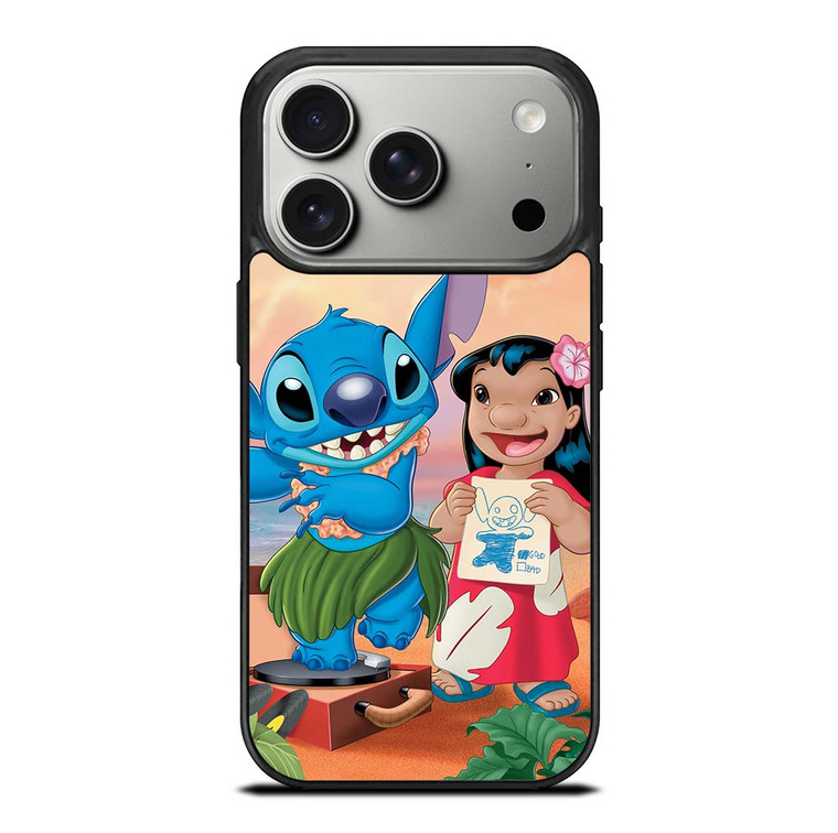 LILO AND STITCH CARTOON iPhone 17 Pro Case Cover