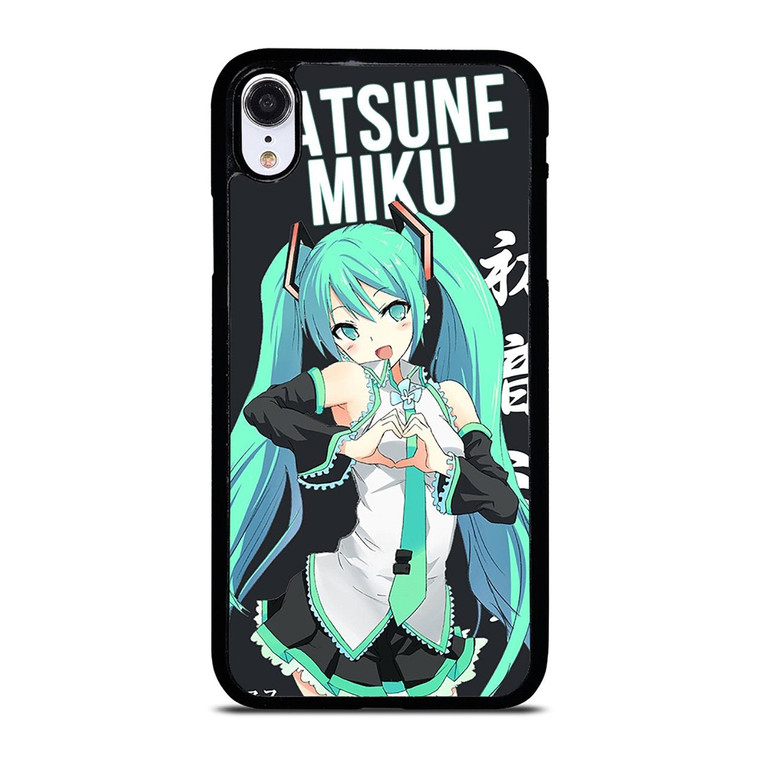 CUTE HATSUNE MIKU iPhone XR Case Cover