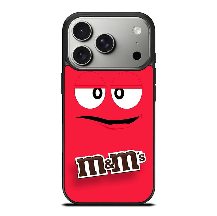 M&M'S CHOCOLATE MASCOT FACE iPhone 17 Pro Case Cover