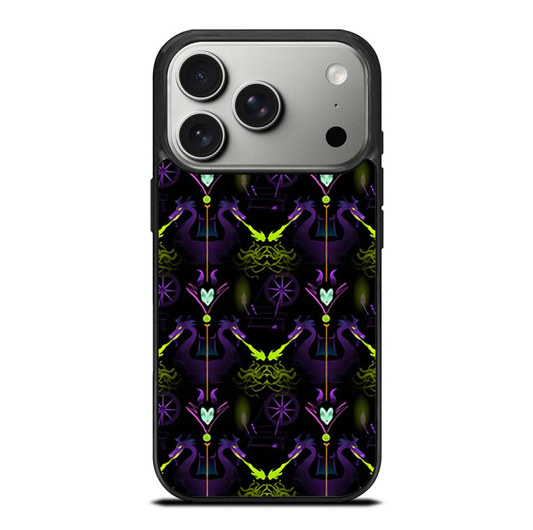 MALEFICENT PATTERN iPhone 17 Pro Case Cover