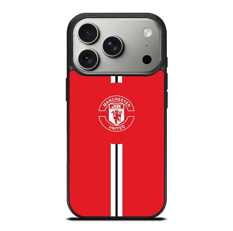 MANCHESTER UNITED FC LOGO FOOTBALL CLUB RED DEVILS ICON iPhone 17 Pro Case Cover