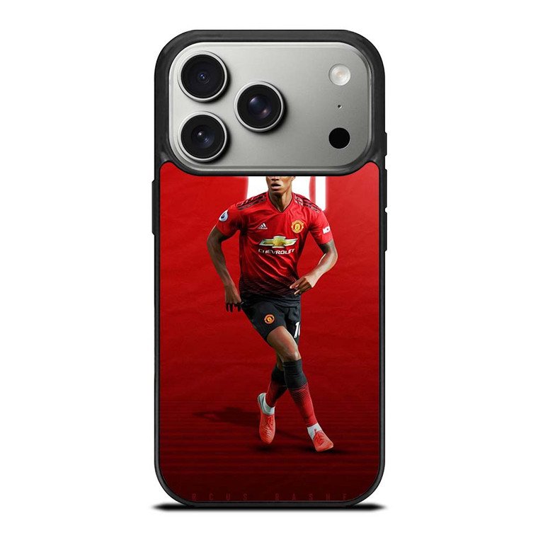 MANCHESTER UNITED MARCUS RAHFORD iPhone 17 Pro Case Cover