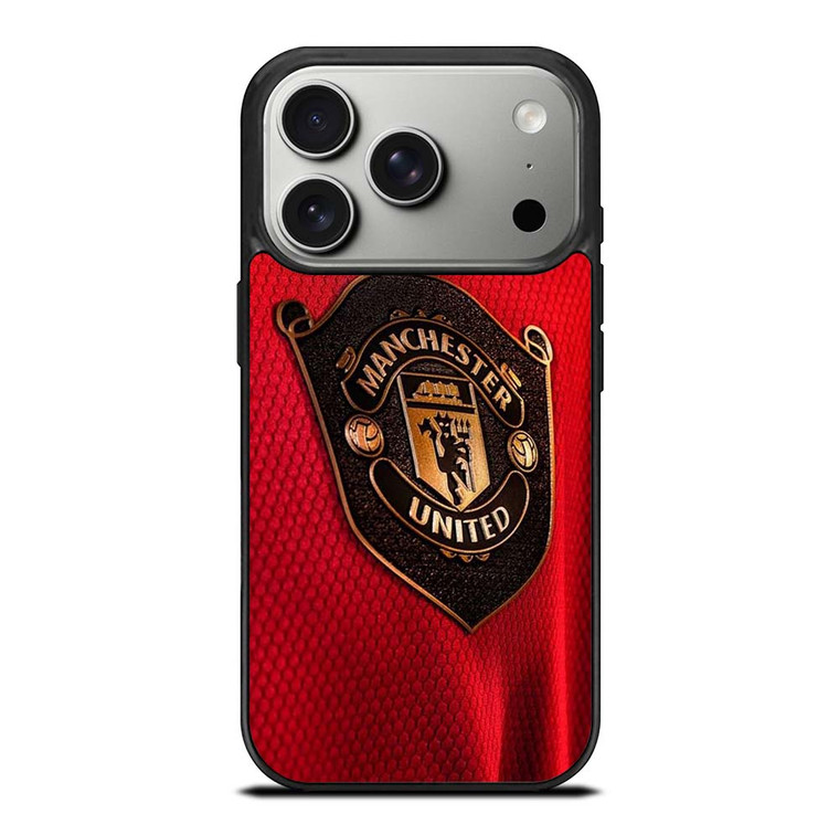 MANCHESTER UNITED NEW LOGO JERSEY iPhone 17 Pro Case Cover