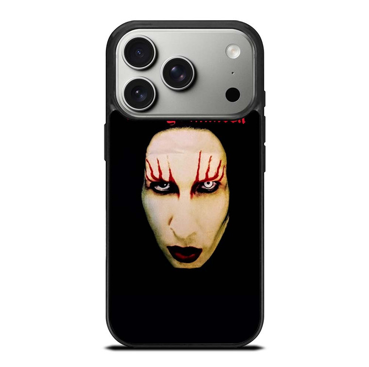 MARILYN MANSON SCARY FACE iPhone 17 Pro Case Cover