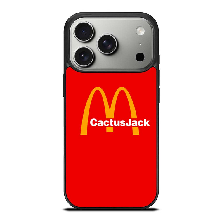 MCDONALDS CACTUS JACK TRAVIS SCOTT iPhone 17 Pro Case Cover