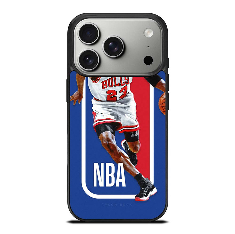 MICHAEL JORDAN NBA LOGO iPhone 17 Pro Case Cover