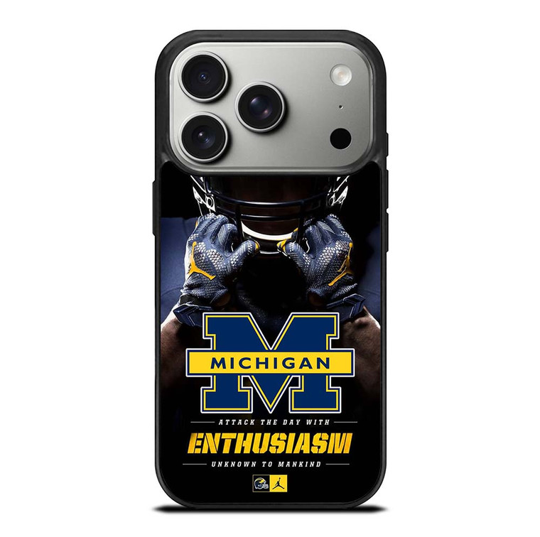 MICHIGAN WOLVERINES iPhone 17 Pro Case Cover