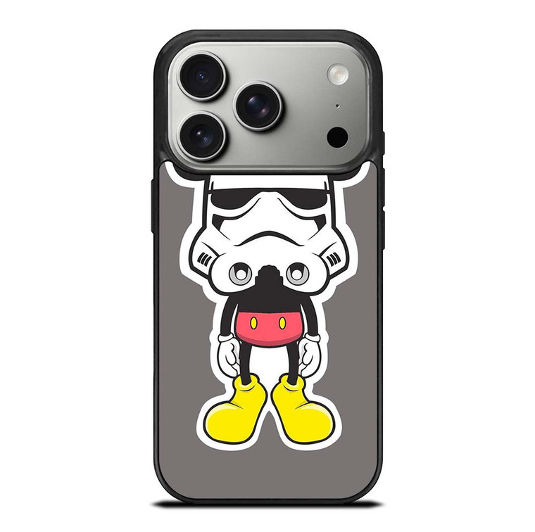 MICKEY MOUSE STORMTROOPER STAR WARS iPhone 17 Pro Case Cover