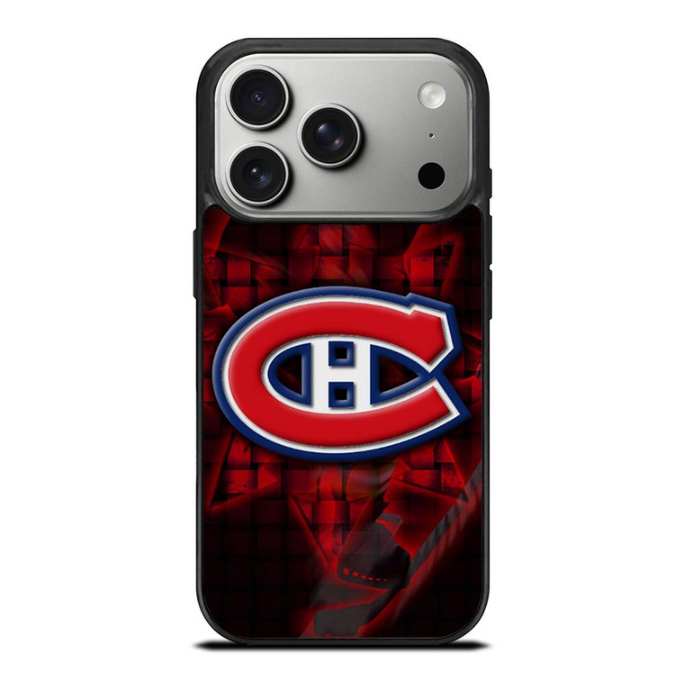 MONTREAL CANADIENS RED GLOW SYMBOL iPhone 17 Pro Case Cover