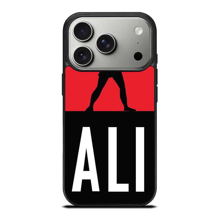 MUHAMMAD ALI BOXER SILHOUETTE iPhone 17 Pro Case Cover