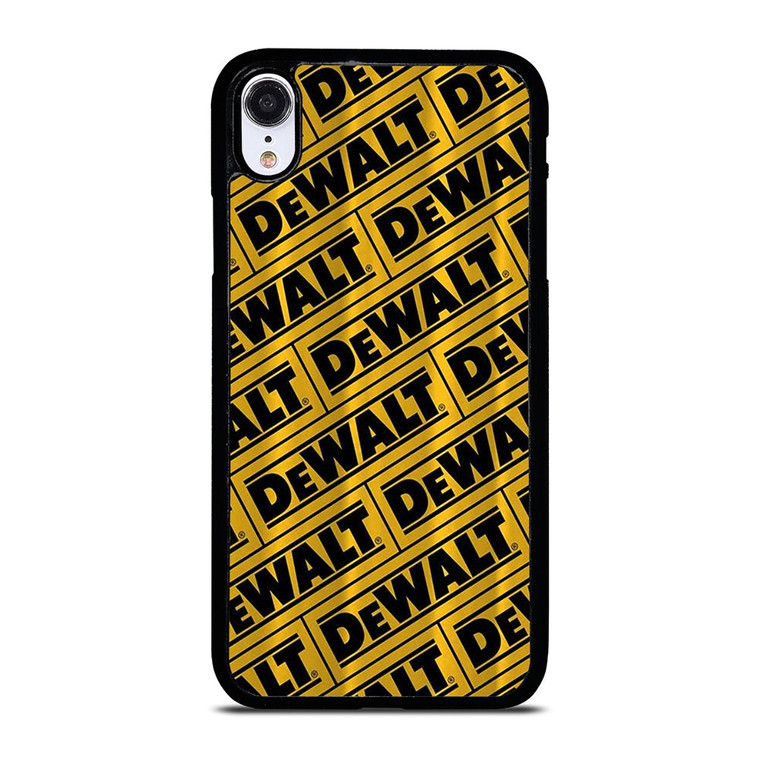 DEWALT TOOLS PATTERN iPhone XR Case Cover