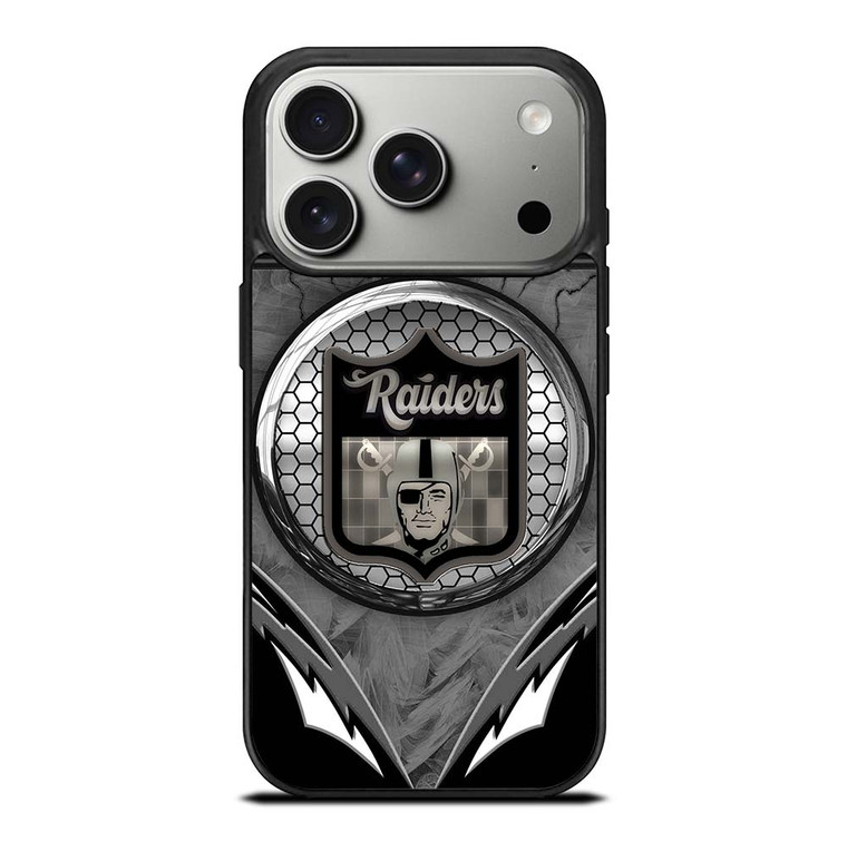 OAKLAND RAIDERS NFL LOGO iPhone 17 Pro Case Cover