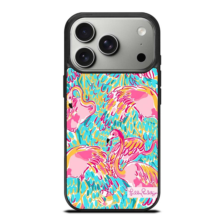 PATTERN LILLY PULITZER FLAMINGO iPhone 17 Pro Case Cover
