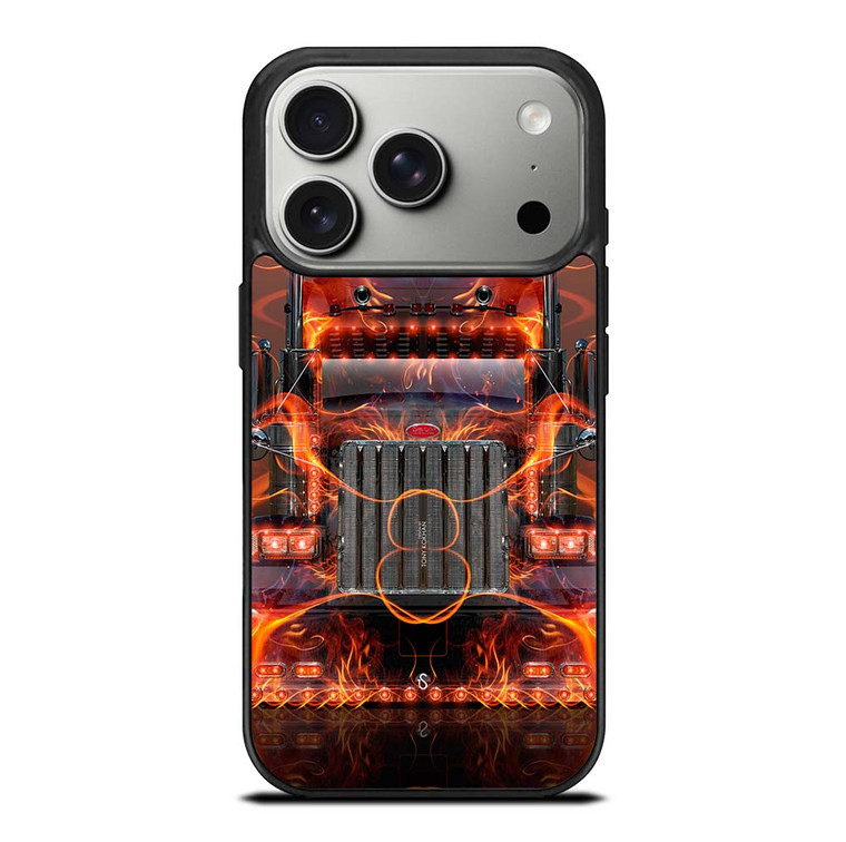 PETERBILT TRUCK FIRE LOGO iPhone 17 Pro Case Cover