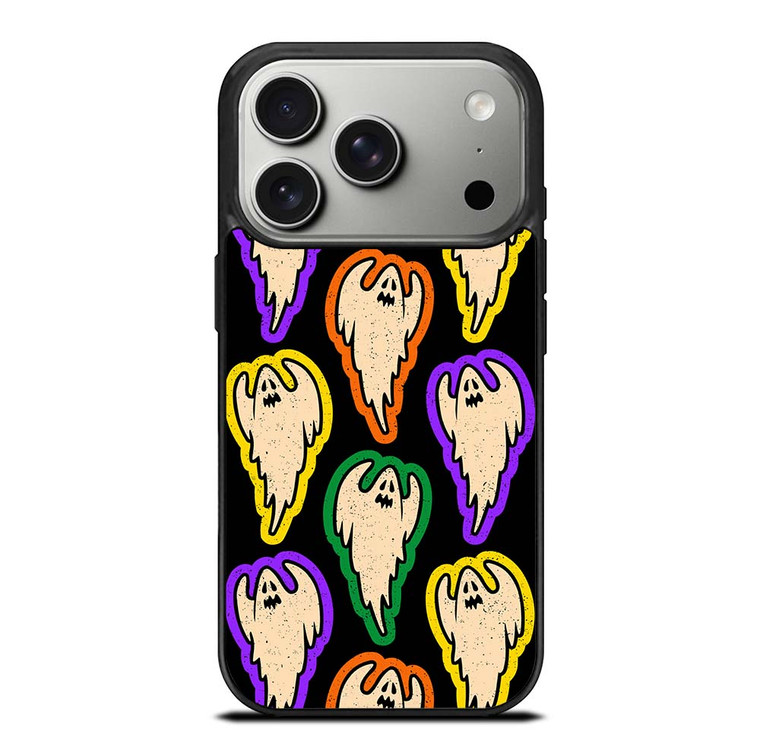 PLAYFUL HALLOWEEN GHOST PATTERN iPhone 17 Pro Case Cover