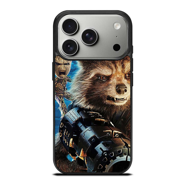 ROCKET RACCOON X GROOT iPhone 17 Pro Case Cover