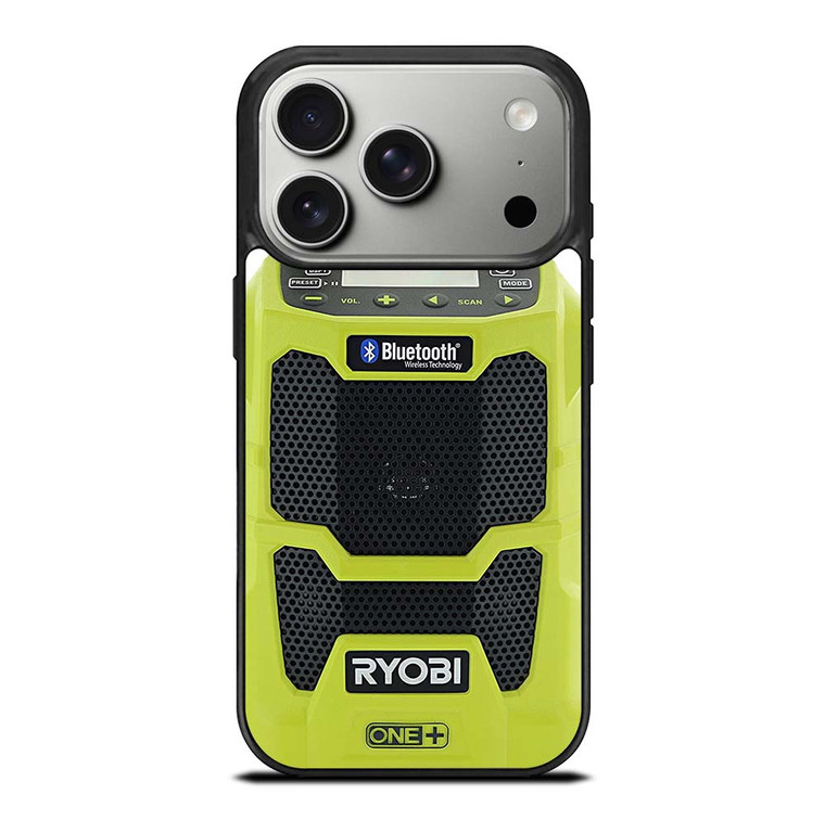 RYOBI JOBSITE RADIO iPhone 17 Pro Case Cover