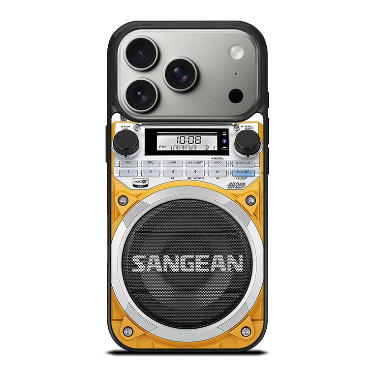 SANGEAN JOBSITE RADIO iPhone 17 Pro Case Cover
