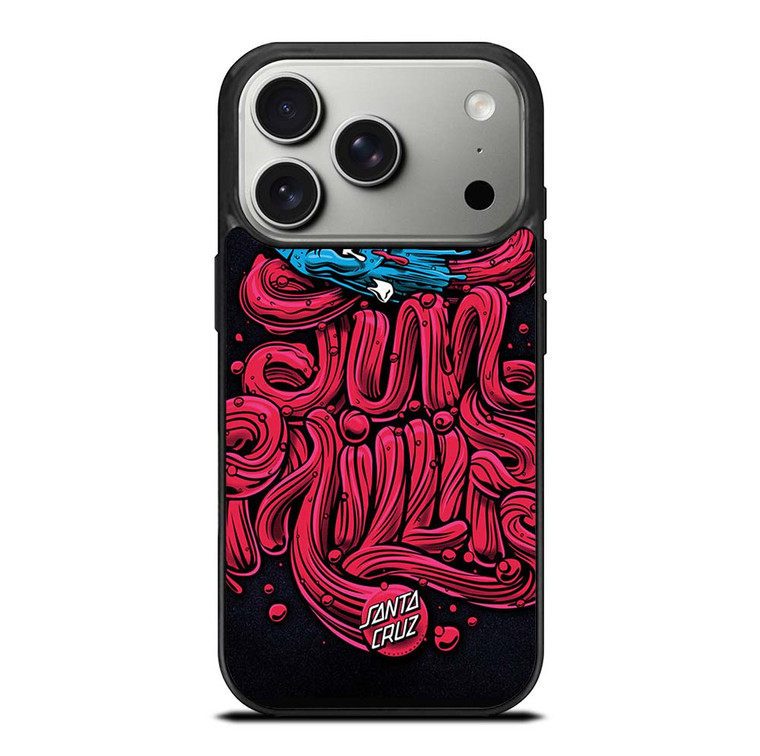 SANTA CRUZ SKATEBOARDS CLIPART iPhone 17 Pro Case Cover