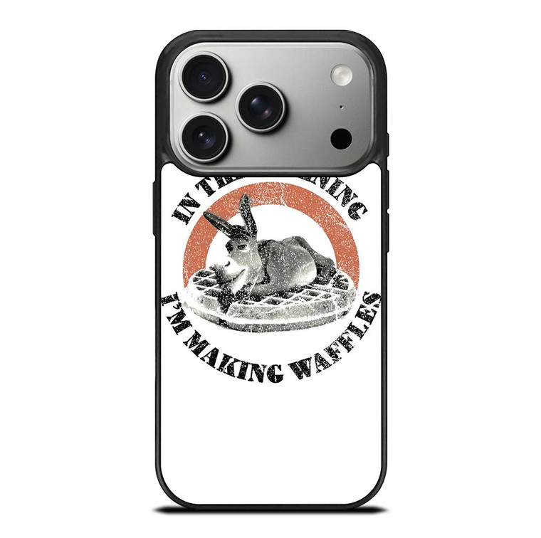 SHREK DONKEY MAKING WAFFLES iPhone 17 Pro Case Cover