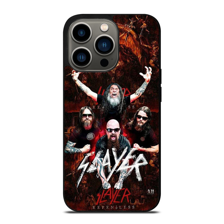 SLAYER METAL BAND POSTER iPhone 13 Pro Case Cover