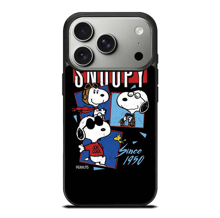 SNOOPY FACES THE PEANUTS CARTOON iPhone 17 Pro Case Cover