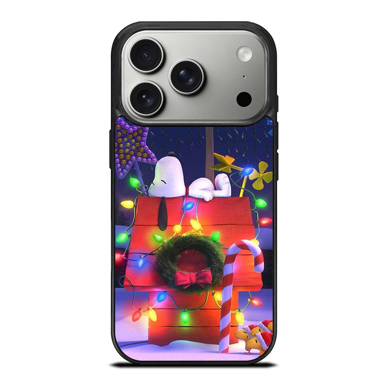 SNOOPY MERRY CHRISTMAS iPhone 17 Pro Case Cover