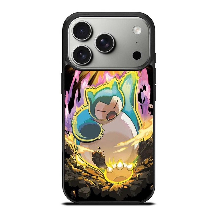 SNORLAX POKEMON ART iPhone 17 Pro Case Cover
