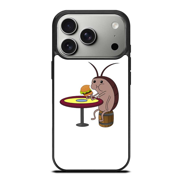 SPONGEBOB COCKROACH EAT PATTY iPhone 17 Pro Case Cover