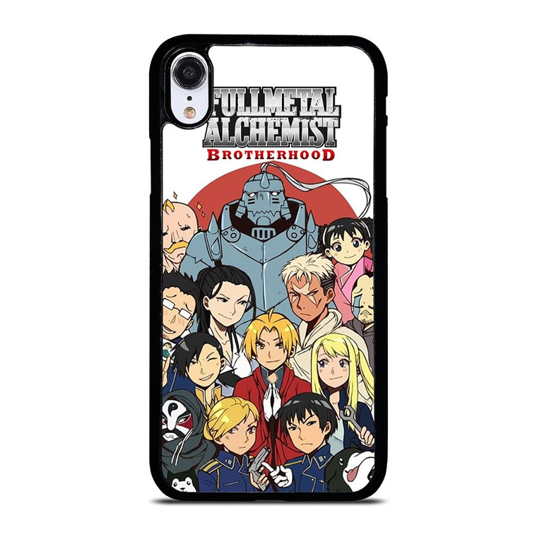 FULLMETAL ALCHEMIST BROTHERHOOD CHARACTER iPhone XR Case Cover