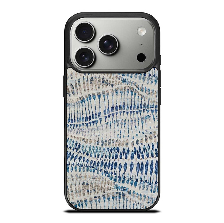 STRETCHED WAVY CHIFFON FABRIC iPhone 17 Pro Case Cover