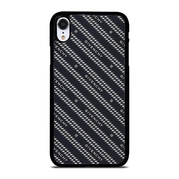 GIVENCHY PARIS LOGO PATTERN iPhone XR Case Cover